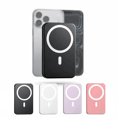 10,000mAh Magnetic Power Bank for iPhone 12-17 Series - Optimal Performance with MagSafe Case or Without, Portable Wireless Charger - Ideal Father's Day Gift