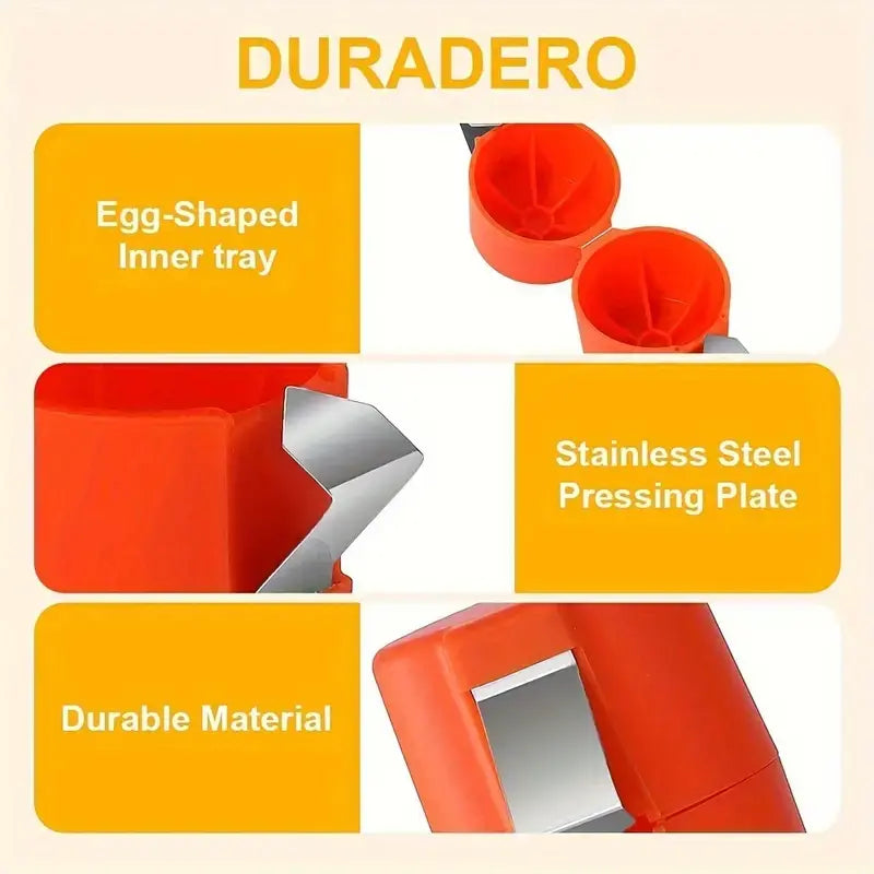 Professional Eggshell Opener and Separator Tool for Kitchen and Restaurant Use