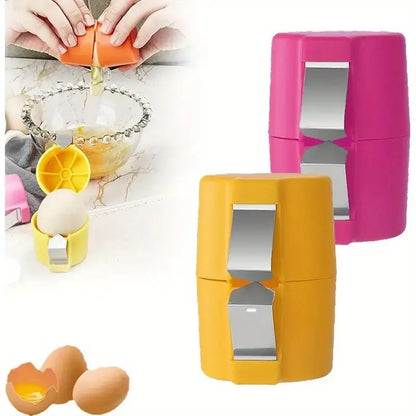Professional Eggshell Opener and Separator Tool for Kitchen and Restaurant Use
