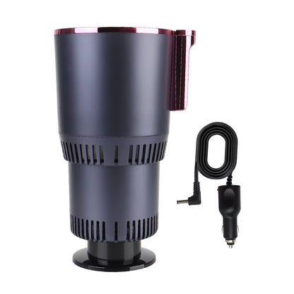 Car Cooling Heating Cup Holder Temperature Display DC 12V Refrigeration Kettle Heat Preservation Smart Cup Water Warmer Bottle
