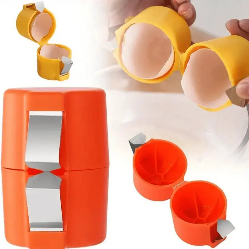 Professional Eggshell Opener and Separator Tool for Kitchen and Restaurant Use