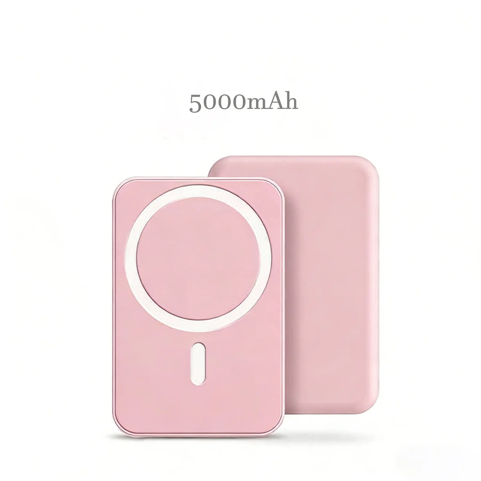 5000mAh Magnetic Charging Battery with MagSafe Wireless Fast Charging Technology for iPhone 12-17 Series - Compact and Portable Power Bank